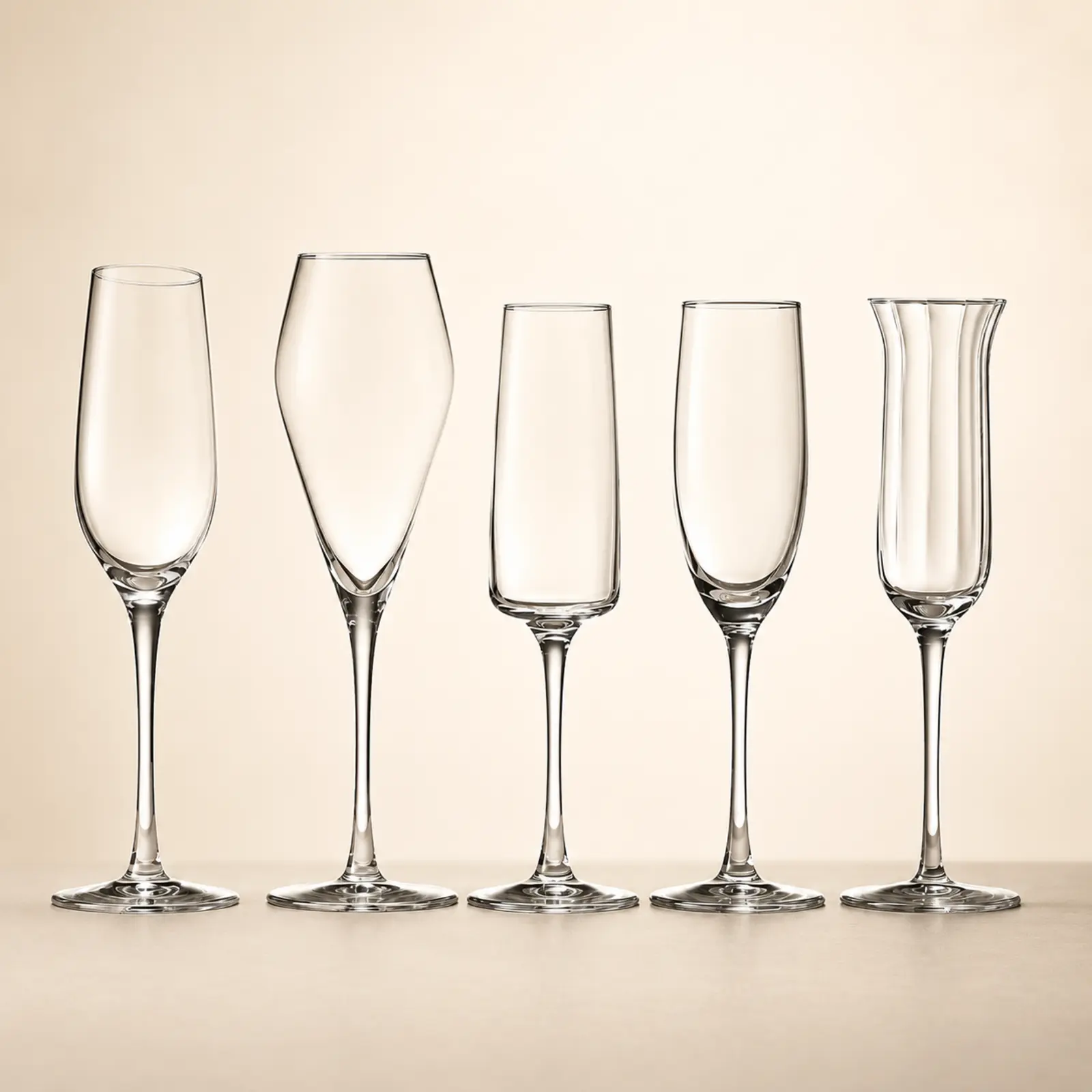 Champagne flute wholesale product assortment