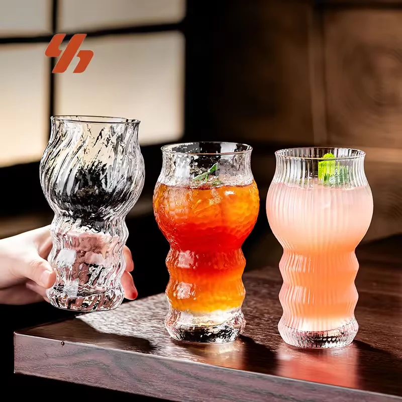 Wholesale Thickened Creative Craft Beer Glasses, Large Personalized Draft & Bar Wine Cups for Home Bar Use
