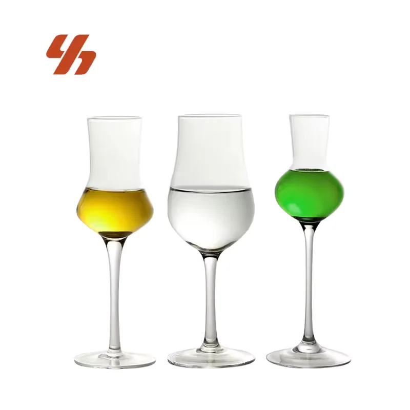 Long Stem Brandy Snifters Whiskey Taster Fragrance Smell Goblet Copita Nosing Whisky Glass Crystal Wine Tasting Glasses Glass