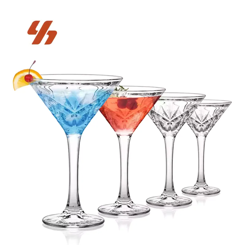 High Quality Wholesale Double Wall Cocktail Glasses Elegant Whiskey Brandy Wine for Champagne Vodka Rum Gin Tequila Beer Glasses