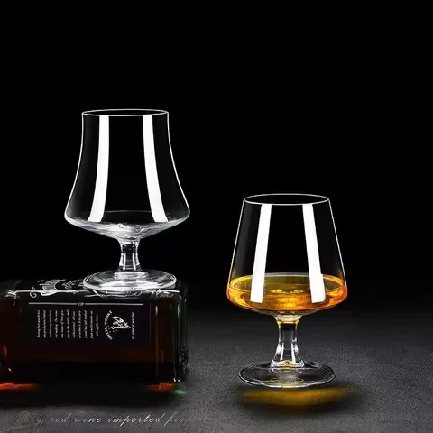 Wholesale Brandy Glass Cognac Glass Snifter Glass Short Stem Whiskey Tasting Glass for Bar Home Spirit Drinkware