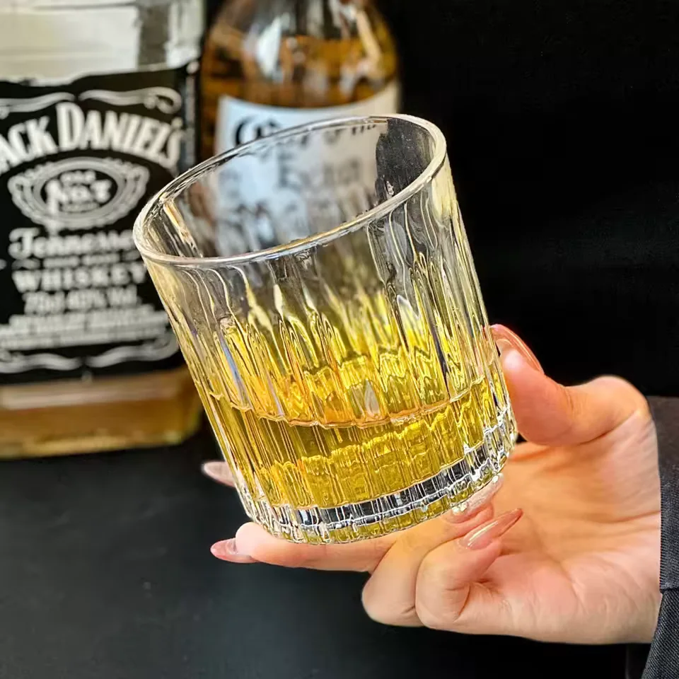 Luxury High-End Whiskey Glass, Foreign Liquor Glass, Classical Brandy Glass, Bar Cocktail and Beer Glass for Beverages