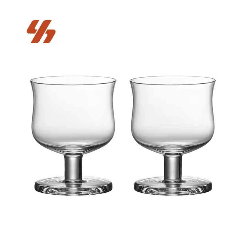 Wholesale Crystal Clear Twisted Stem Wine Glass Elegant Champagne Cocktail Goblet for Wedding Bar Restaurant Custom Logo