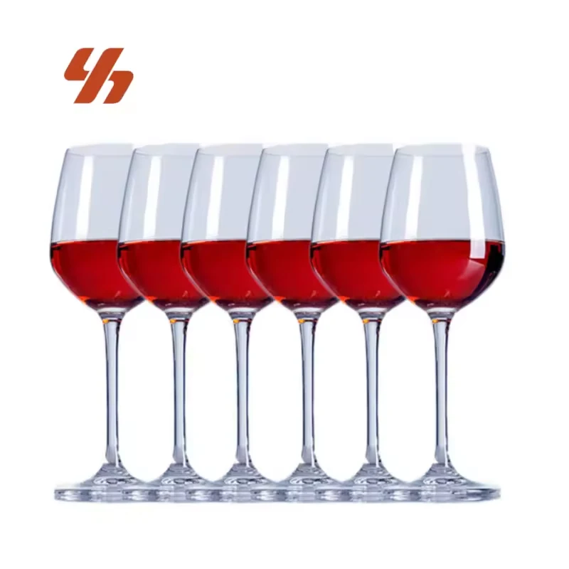 12oz Custom Logo Wine Glass Set