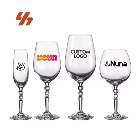 Italian Crystal Wine Goblet Collection