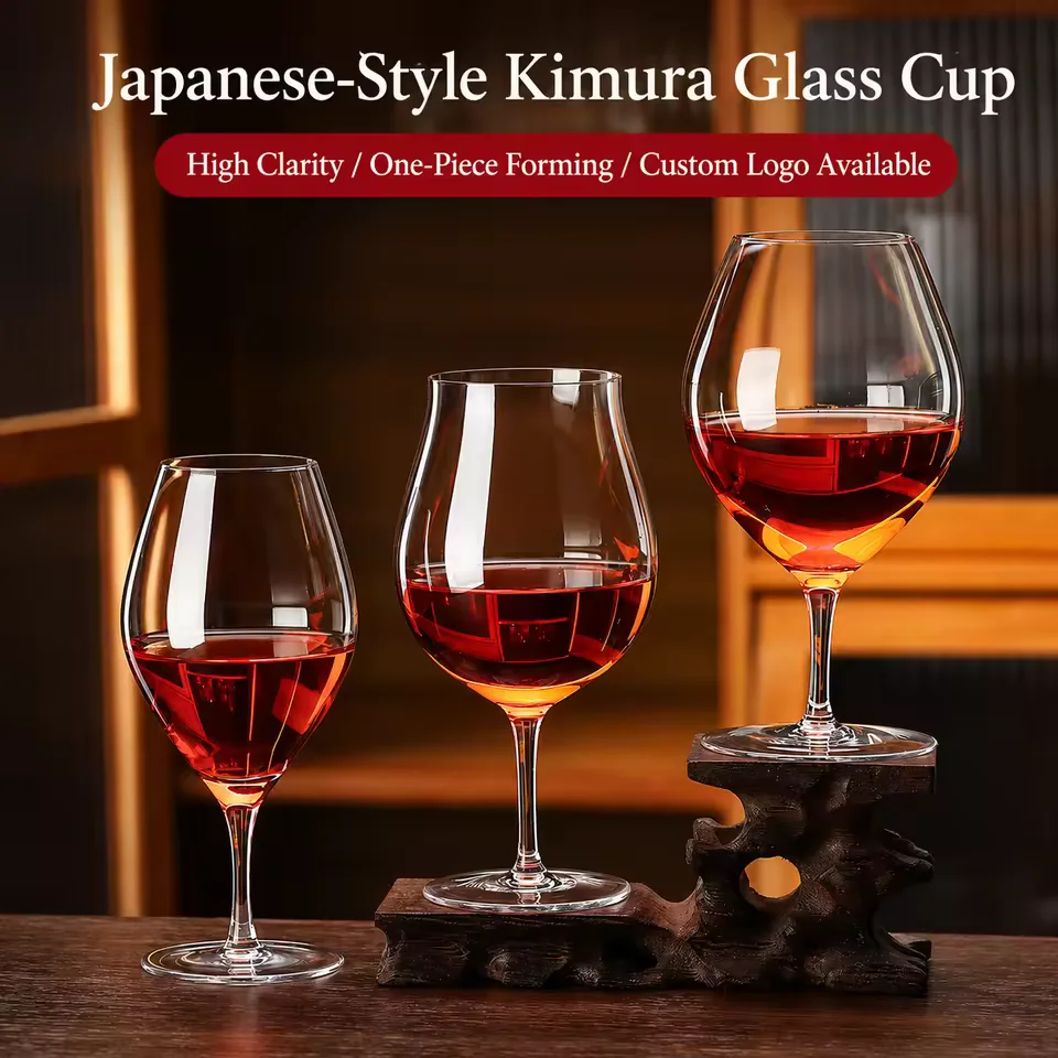 Tall-Stem Burgundy Wine Goblet
