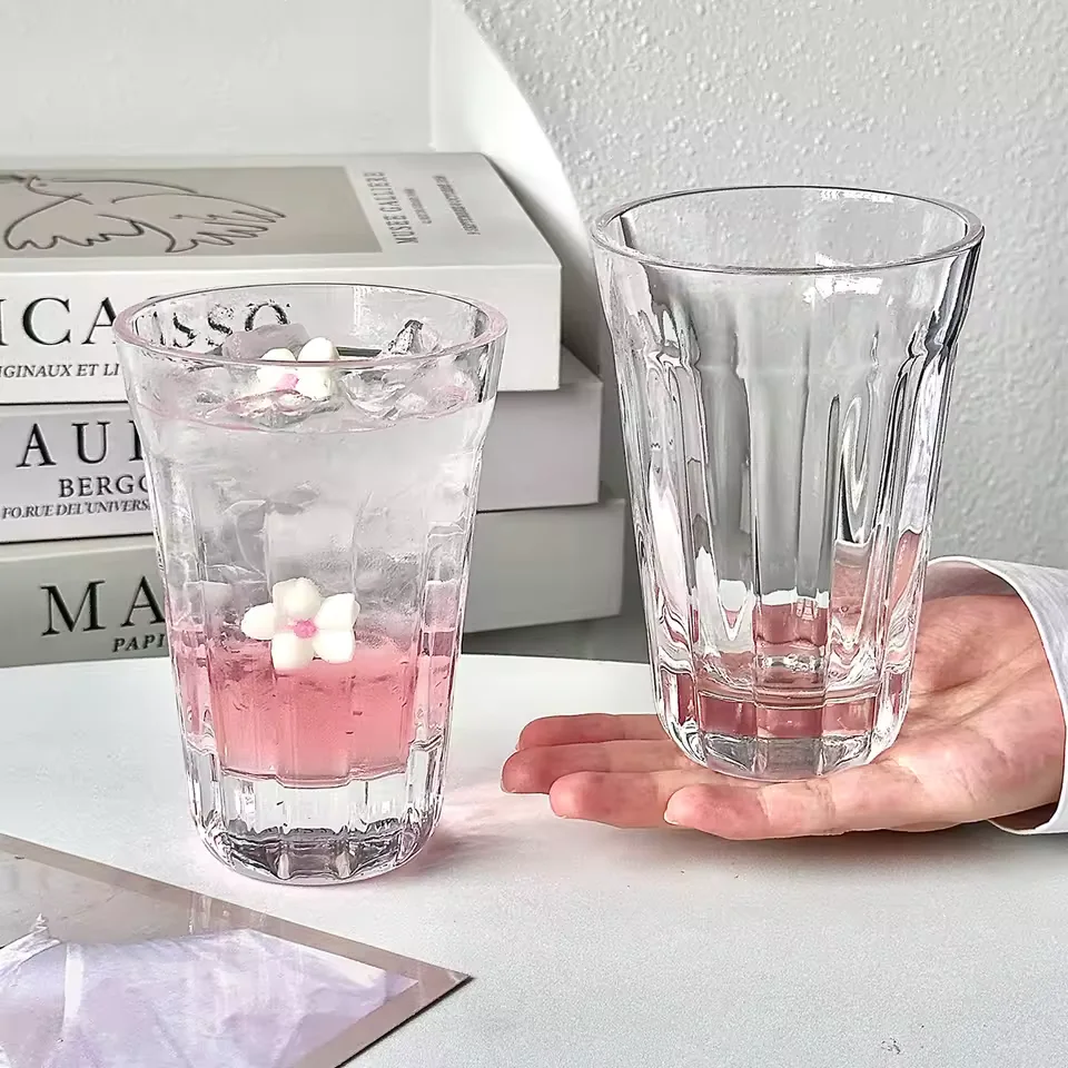 Japanese-Pattern Glass Tumbler